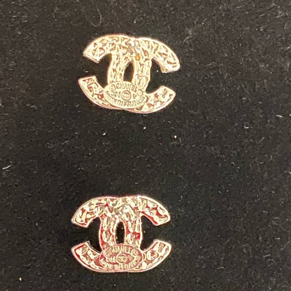 Chanel Mini CC Earrings SHW - Picture 2 of 3